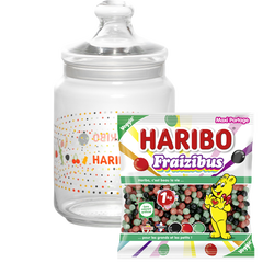 Bonbonnière chic 2L + Vrac Fraizibus 2kg
